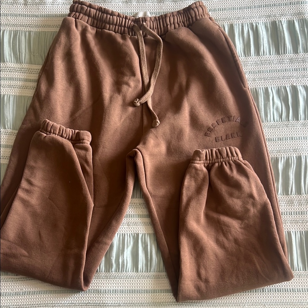 Essentials Brown Sweatpants